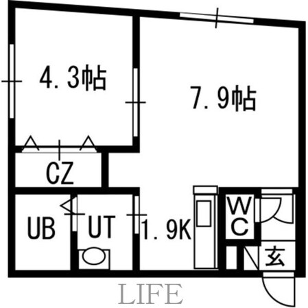 プリシードⅡの物件間取画像